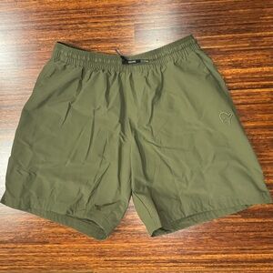 Men’s Norrona Hiking Flex Lightweight Shorts Quick Dry Olive Night Size Small 7”